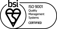 ISO 9001 black logo