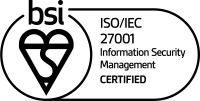 ISO 27001 black logo